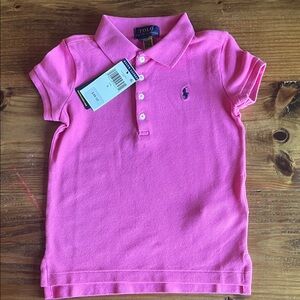 Polo by Ralph Lauren Kids Bright Pink Polo Shirt